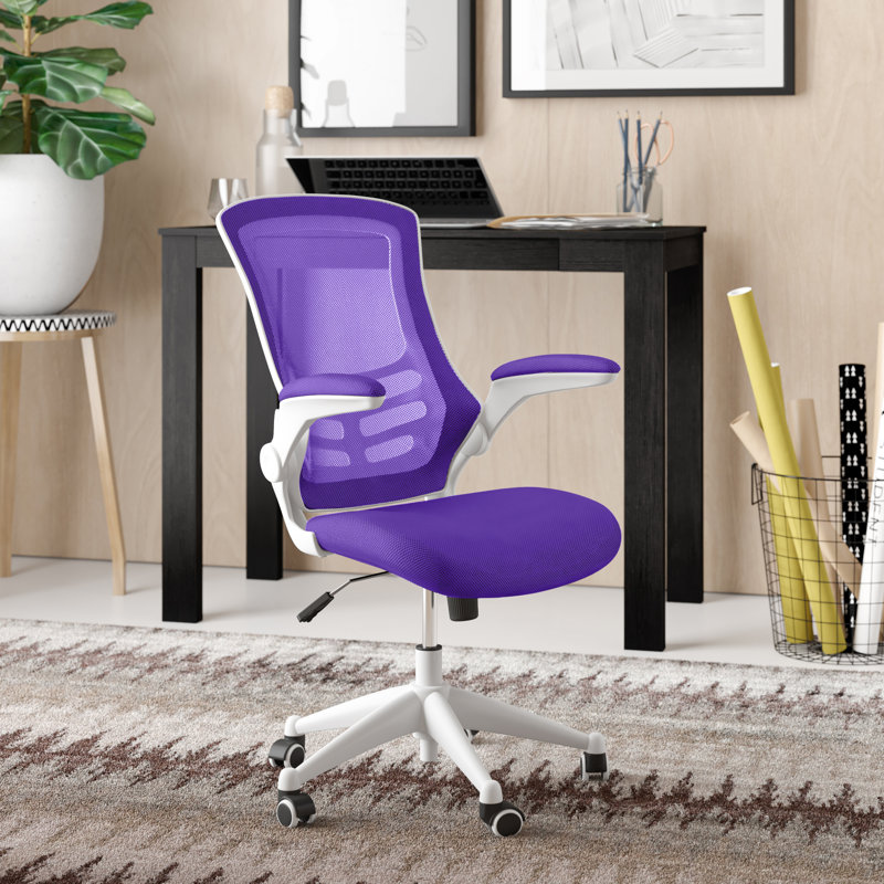 Isabel Fabrc Office Chair, Purple