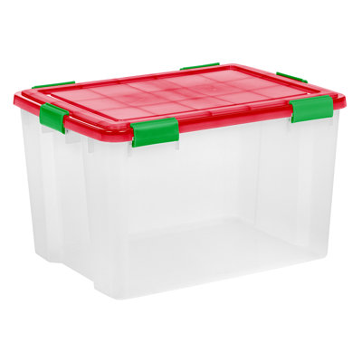74 Qt./18.5 Gal. Holiday Storage Container