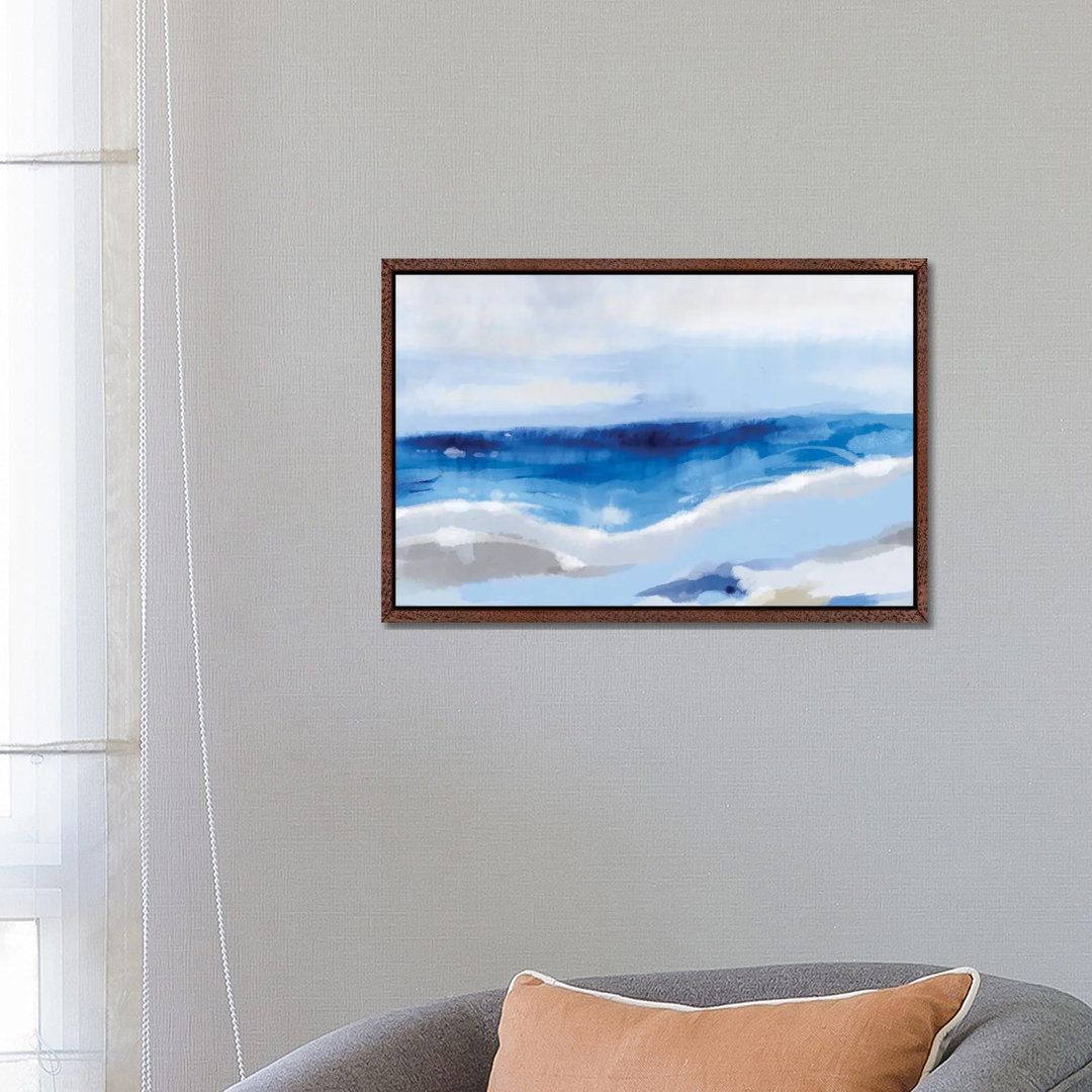 Day At The Beach, Coastal Dreams von Thomas Little - Galerie-verpackte Leinwand Giclée auf Leinwand