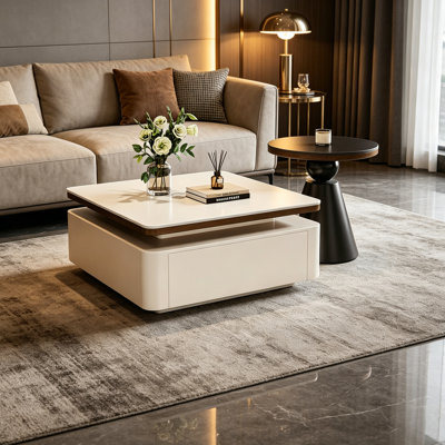 Modern Minimalist Coffee Table With Storage