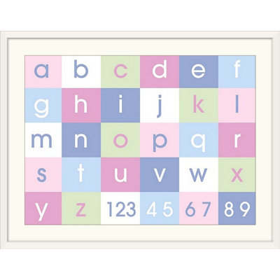 «Alphabet» par Justin, art textuel
