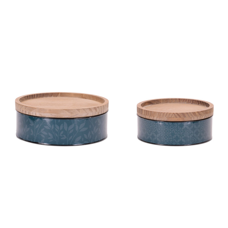 Boîtes bleues