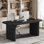 Bureau d'ordinateur simple avec l 62,99 po Girace