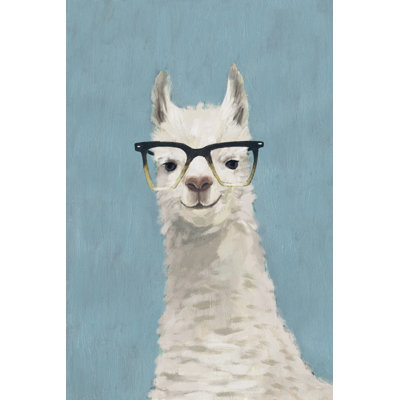 Llama Specs II 1 Piece Painting on Canvas