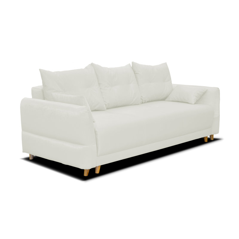 3 Seater Sleeper, White