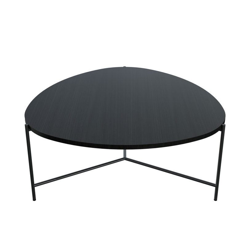 Table basse Clean Accord, H 16,93 po x L 39,37 po x l 39,37 po, Gris anthracite