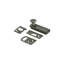 Boulon de surface 4 po Deltana 4SBCS26, vis dissimulée, HD en chrome poli-14747331-68232086