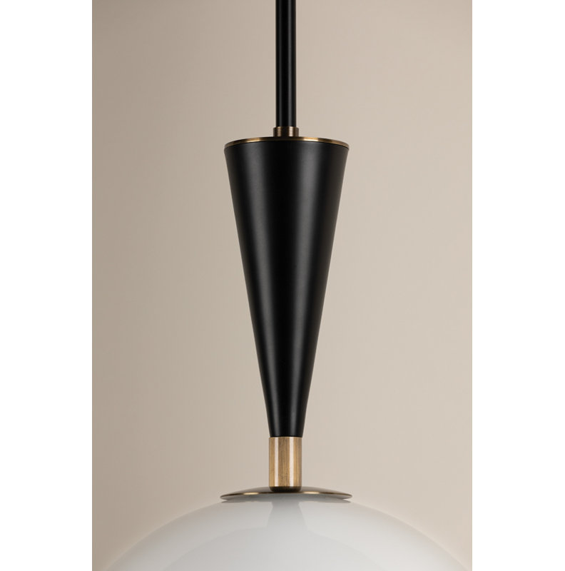 Payson 1 Light Pendant, 15.75" H x 12" W x 12" D