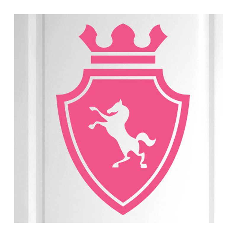 Animals Wall Decal, Pink