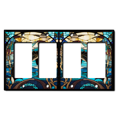 4 - Gang Rocker Standard Wall Plate