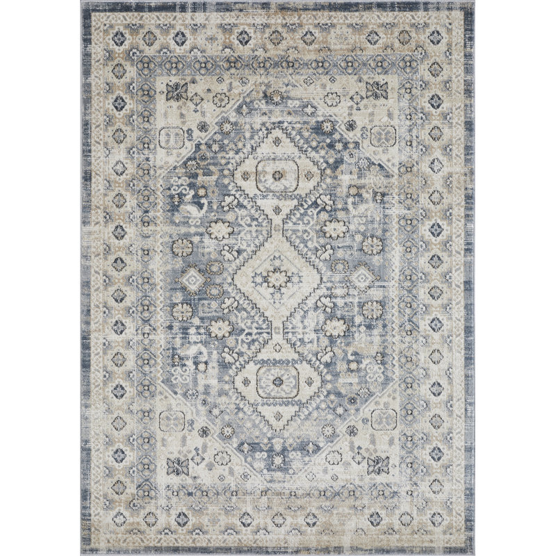 Aldolivio Oriental Indoor Rug, Rectangle 7'10" x 9'10"