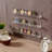 3-Piece Acrylic Display Coin Holder Floating Shelves