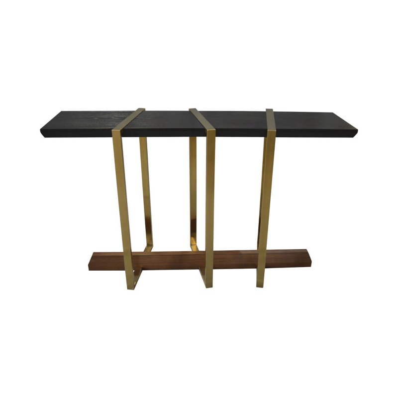 Aliyah-May 115cm Solid Wood Top Console Table
