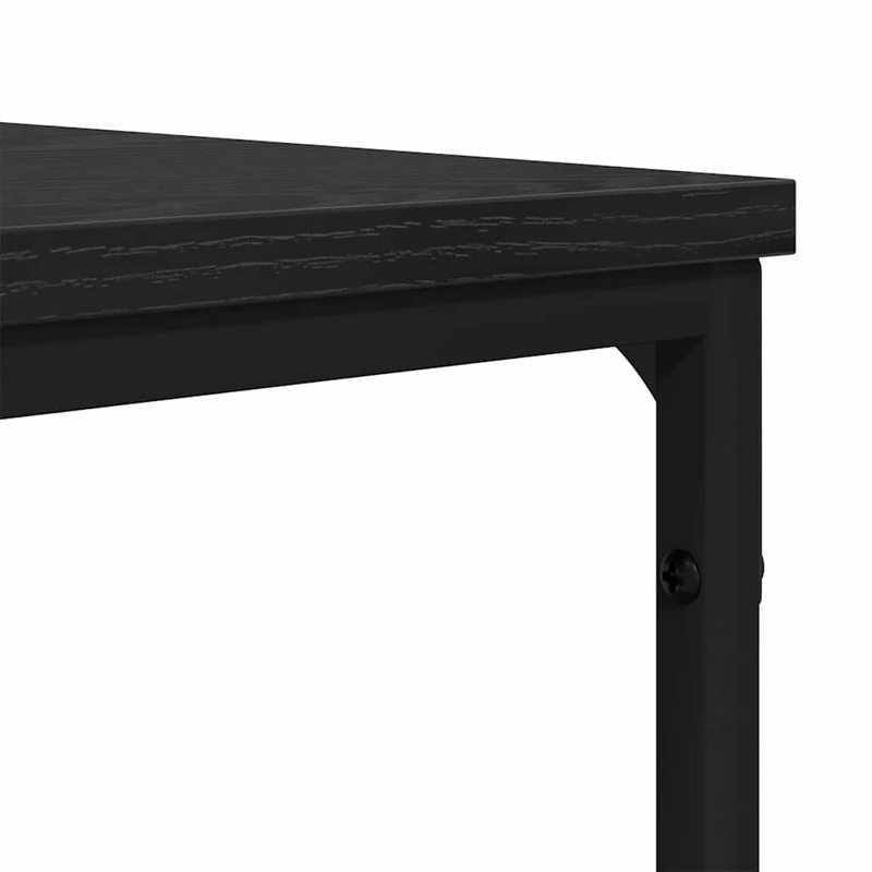 Coffee Table, 30cm. H x 70cm. L x 70cm. W, Black Oak