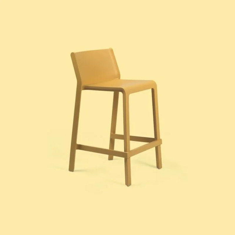 Trill Counter Height Stool, Senape