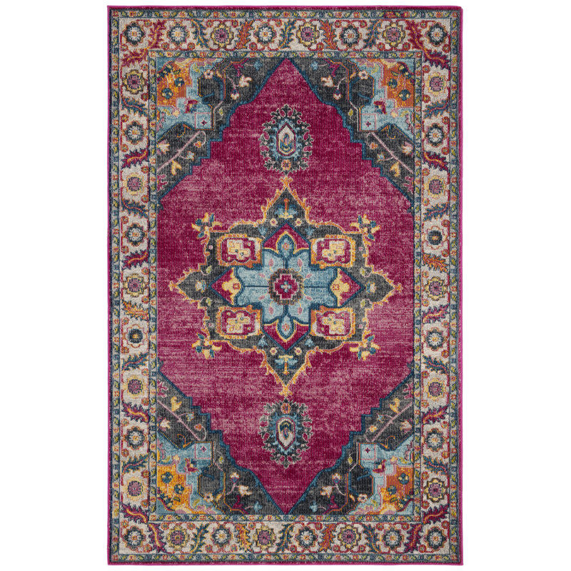 Siya Oriental Hand Woven Area Rug, Rectangle 122 x 183 cm