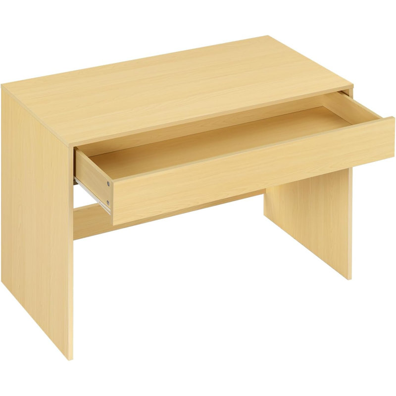 Menandros Writing Desk, Natural Wood