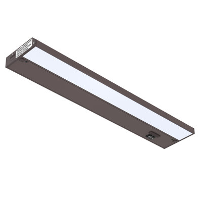 INLIGHT 18-inch 3 Colour Levels LED Under Cabinet Lighting, Hardwired or Plugged-in, Selectable White 2700K/3000K/4000K