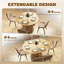 Table de salle à manger extensible de 43 à 59 po