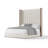 Dipson Upholstered Wingback Bed-1252188071-1252188074