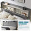 Lit plateforme tapissier avec levage hydraulique-78183750-78183747