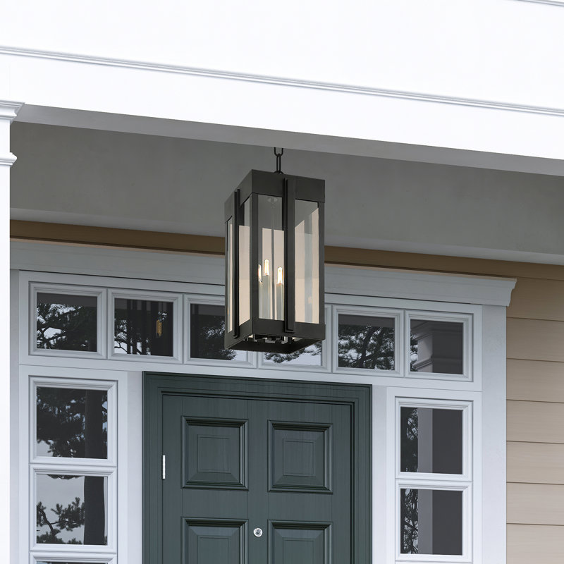 Ikeisha 4 - Light Outdoor Pendant, Black