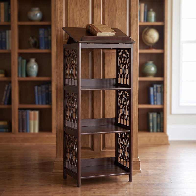 Garlich Solid Wood Bookcase