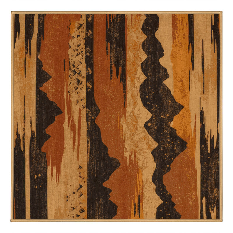 Sagebrush Shadows Rug, Square 5'