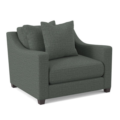 Fauteuil en polyester l 45 po Zoraya