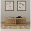 Table basse carrée en bois d'ingénierie Sieber