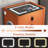 Aeddon Solid Wood Smart Nightstand with Wireless Charging, USB Ports, and Bluetooth Speaker-1314568862