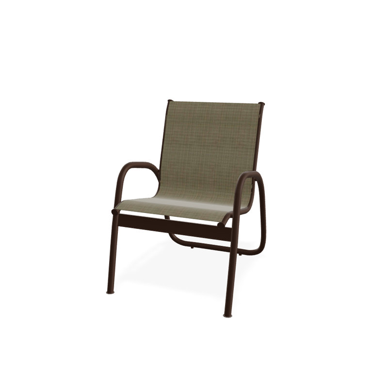 Fauteuil de patio Gardenella, Kona texturé, Pierre d'élévation
