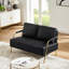 Causeuse rembourrée en tissu 50 po Nawatha-923914124