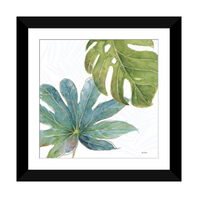 «Tropical Blush VII» par Lisa Audit - Impression sur toile tendue sur châssis