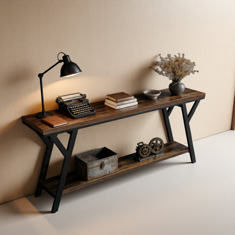 Couch Table,2-Tier Console Table,Sofa Table Couch
