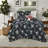 Comfortable Microfiber Bedding Sets, Hypoallergenic Mushroom Print, Cozy Home Decor