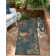Rolla Machine Woven Floral Indoor/Outdoor Rug 