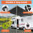 Yescom 6.7X8.2Ft Car Side Awning Pu2000mm UV50+-110503361-110503358