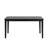 Stackhouse 60" Finish Dining Set - 5-Piece, Black Dining Table And Low Back Windsor Dining Chairs-588485430