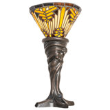 Rustic Lodge Torchiere Table Lamp