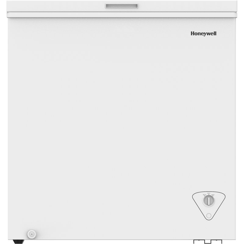 Honeywell 7 cu. Ft. Chest Freezer with Storage Basket in White - Thumbnail 2