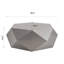 Table basse hexagonale moderne en acier inoxydable, aucun assemblage requis, conception géométrique pour le salon-1081267741