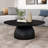 Round End Table with Wood Coffee Table