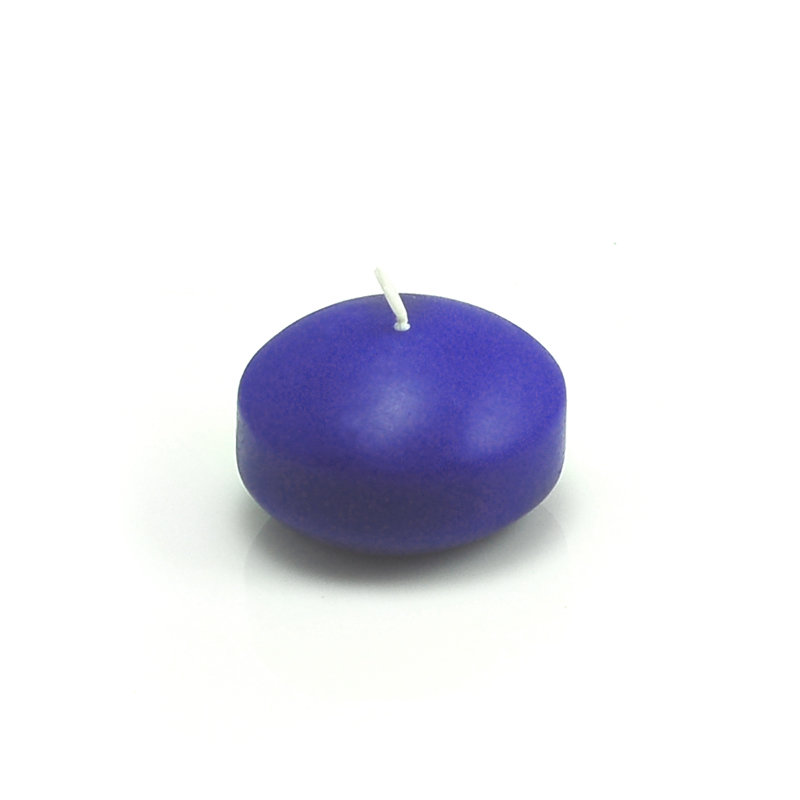 Bougie flottante non parfumée, Bleu royal, 144