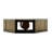 T Solid Brass Flush Mounted Sconce