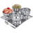 Stainless Steel Ice Cream Dessert Bowl
