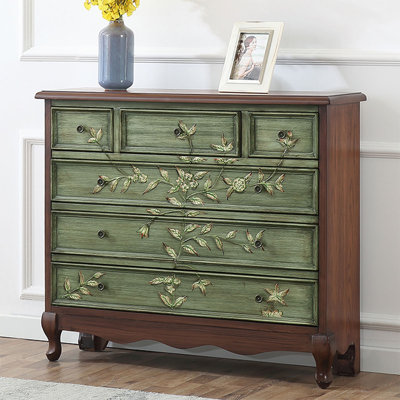 Retro Solid Manufactured Wood Accent Cabinet