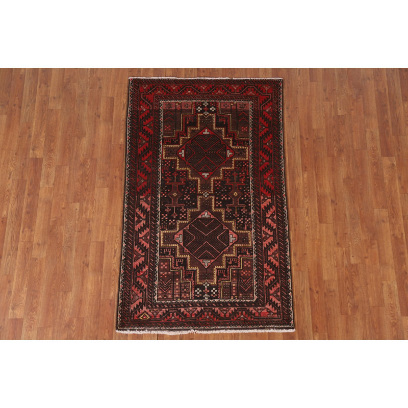 Tapis à motif géométrique traditionnel 3 x 6
