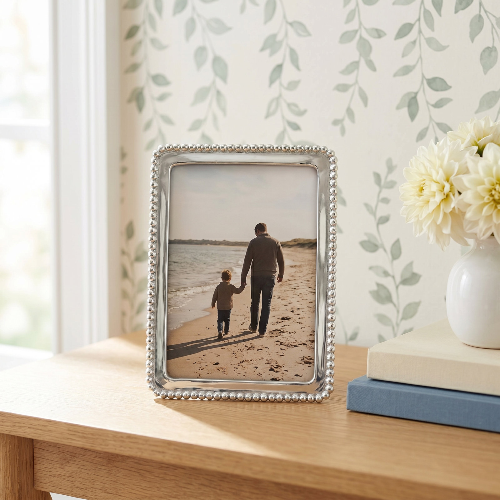 String of Pearls 5" x 7" Picture Frame, 5 x 7
