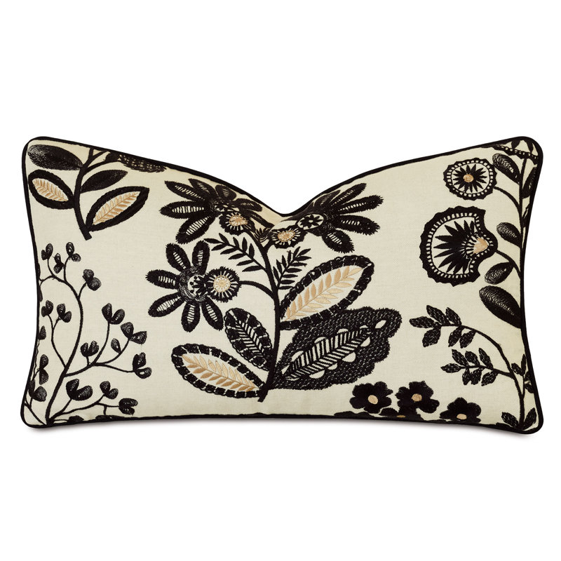Lars Fringed Cotton Blend Throw Pillow